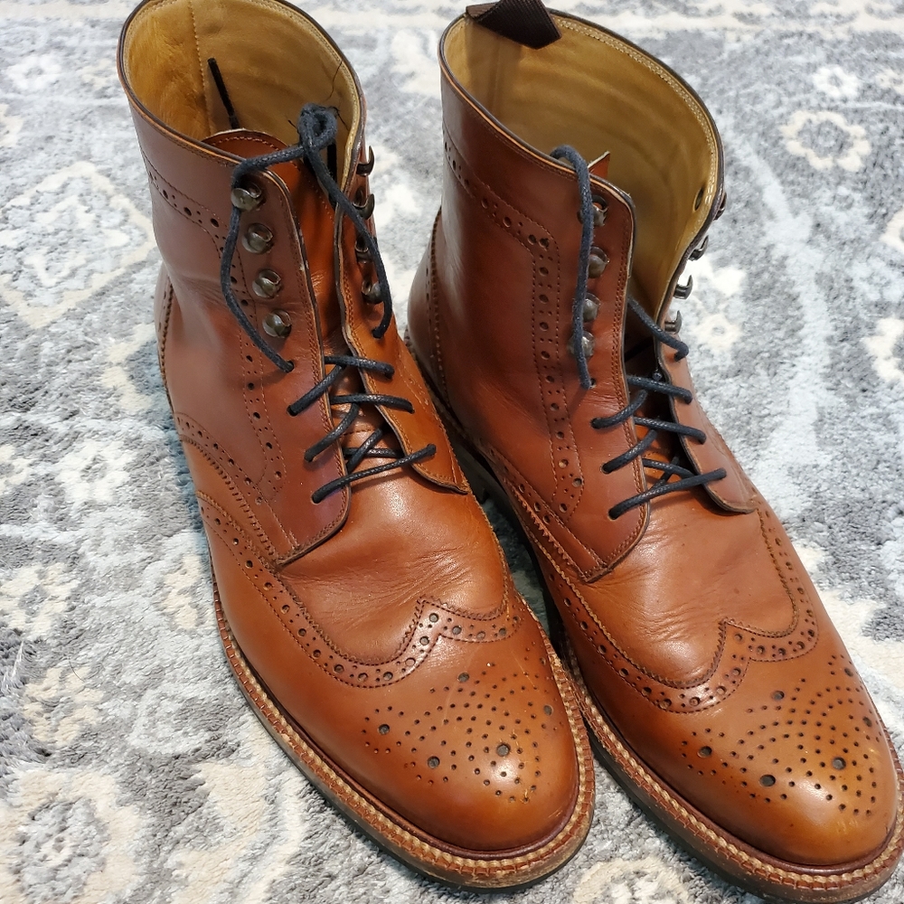 Mens Beckett Simonon Wingtip Boots